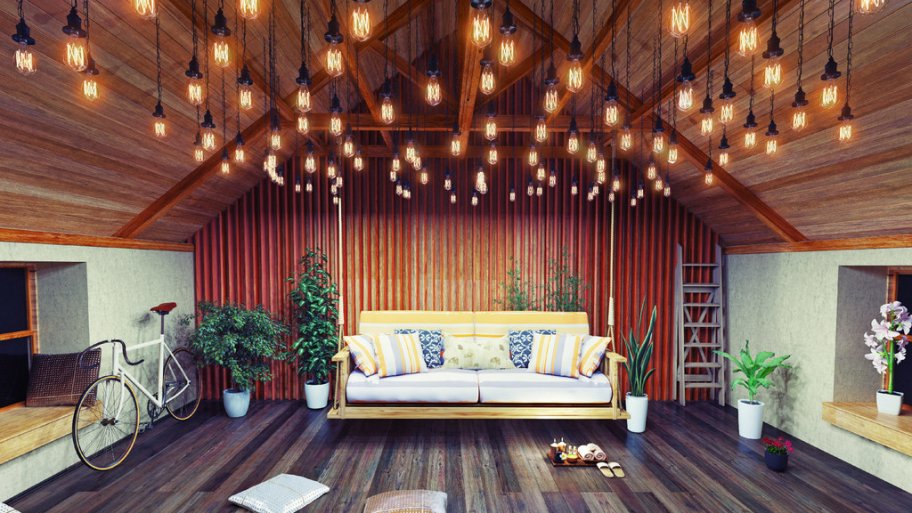 finished attic, loft
